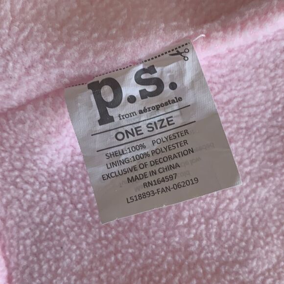 P.S. AEROPOSTALE chenille unicorn hat Youth one size lined - Picture 7 of 9